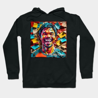 Manny Pacquiao // Paper Art Hoodie